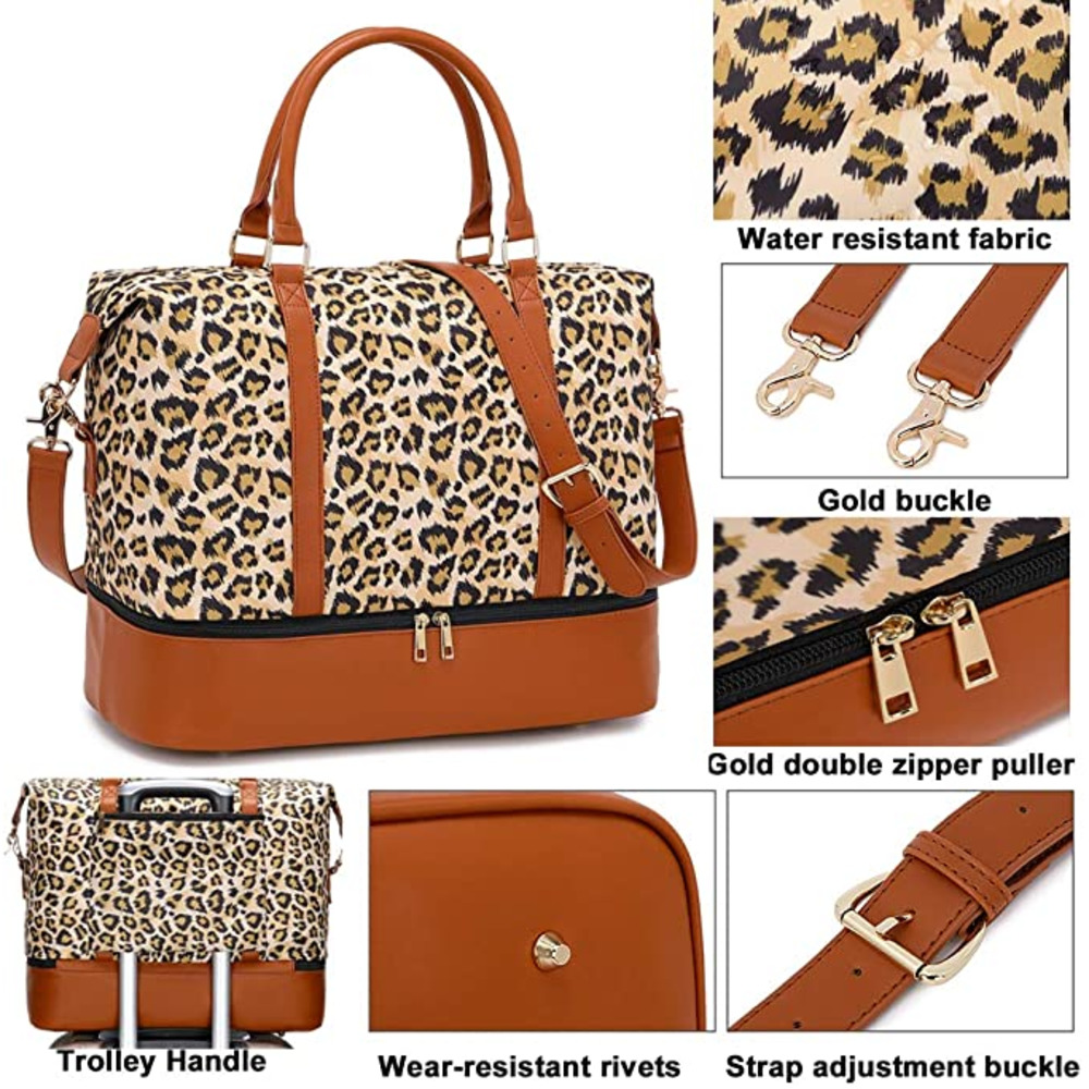 NEW! Women's Larof Luxury Weekender Travel Tote